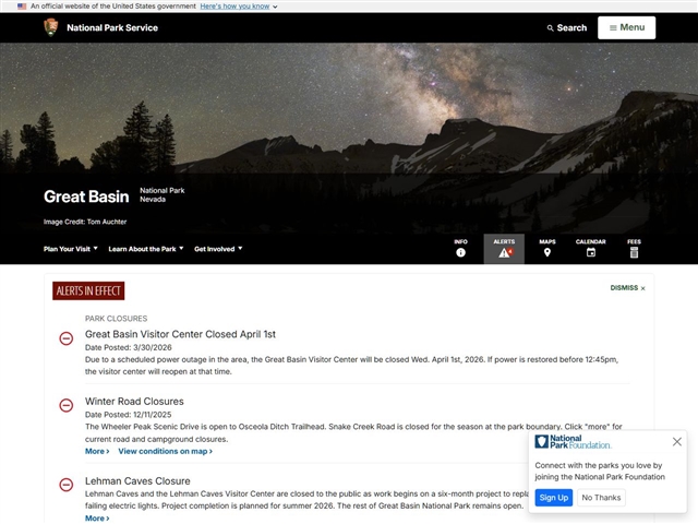 Parc National de Great Basin