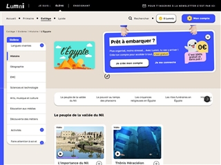 Lumni : L'Egypte