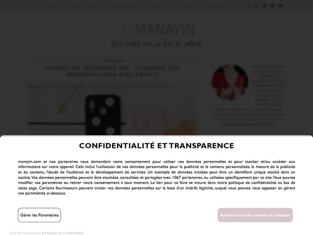 Manayin : DIY / Mode