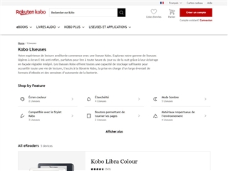Kobo : Liseuses Kobo