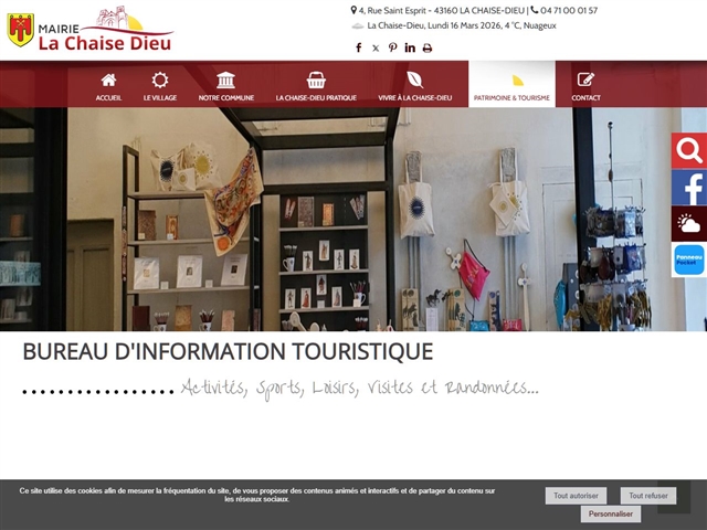 La Chaise-Dieu (43160) - office de tourisme