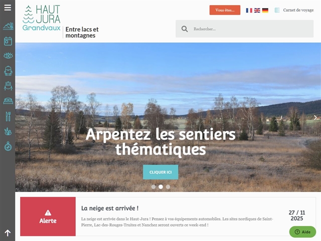 Saint-Laurent-en-Grandvaux (39150) - office de tourisme