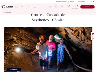 Grotte et cascade de Seythenex