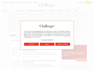 Challenges : Impots