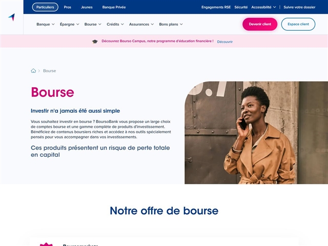 BoursoBank : Bourse