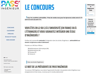 Concours Pass'Ingénieur