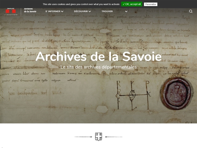 Savoie (73) Archives départementales Netguide