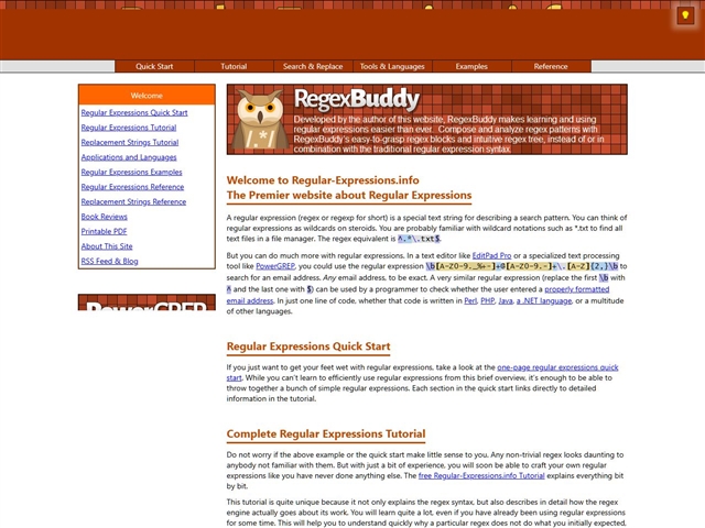 Regular-Expressions.info