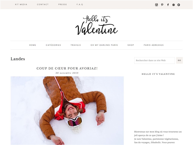 Hello it's Valentine : Voyages