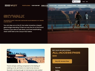 Le Skywalk du Grand Canyon