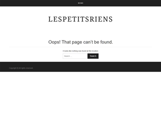 Les Petits Riens : Look 