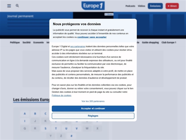 Europe 1 : Podcasts