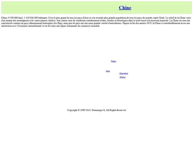 A Lovely World : Chine