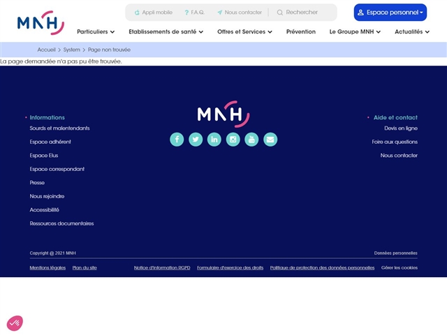 Mutuelle Nationale des Hospitaliers MNH Netguide