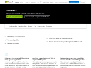 Microsoft : Azure : DNS
