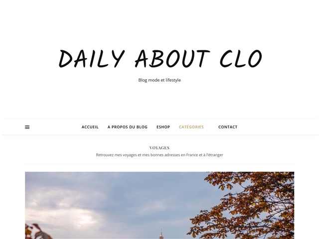 Daily about Clo : Voyages