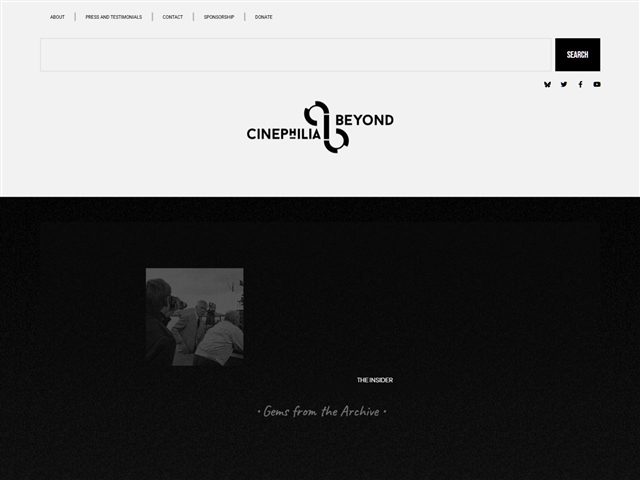 Cinephilia & Beyond