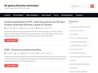 De geek à directeur technique