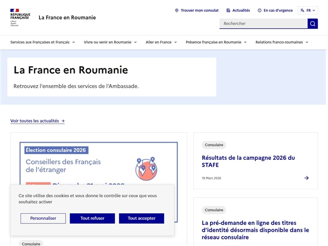 Roumanie - Ambassade de France en Roumanie