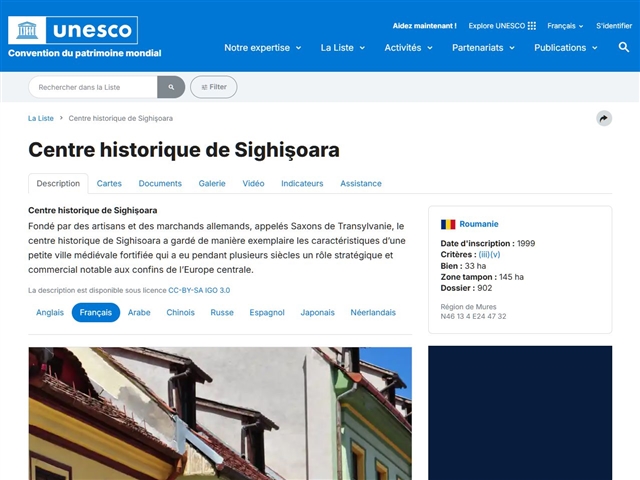 Centre historique de Sighisoara