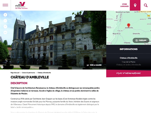 Château et jardins d'Ambleville