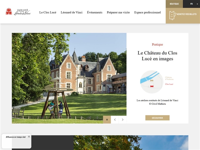 Château du Clos-Lucé - Parc Leonardo-de-Vinci