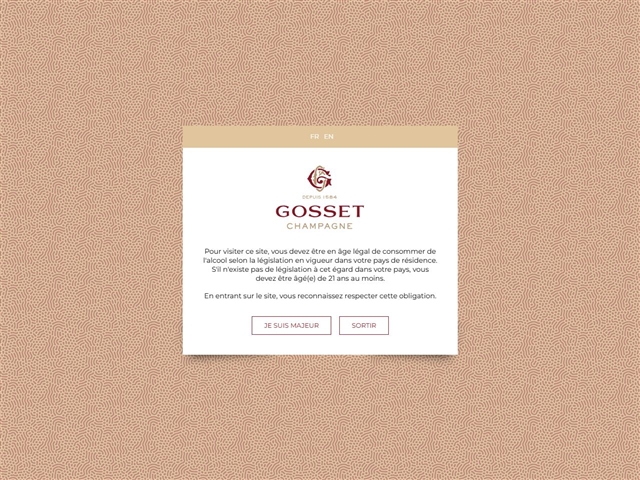 Champagne Gosset