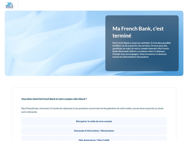 Ma French Bank : WeStart