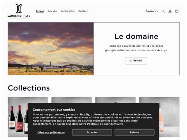 Domaine Lauraire des Lys