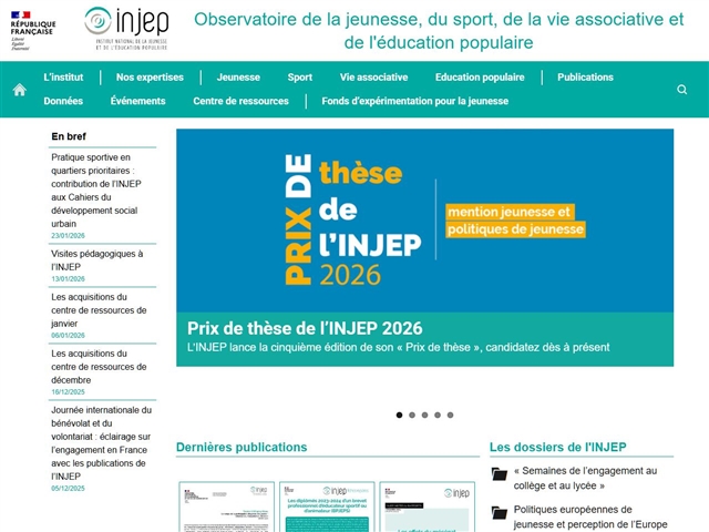 Observatoire de la jeunesse, du sport, de la vie associative et de l'éducation populaire