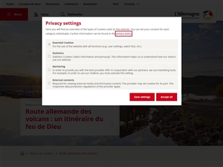 Germany Travel : Route Allemande des Volcans