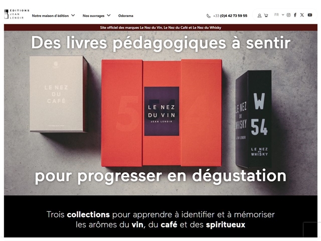 Le Nez du Vin - Éditions Jean Lenoir