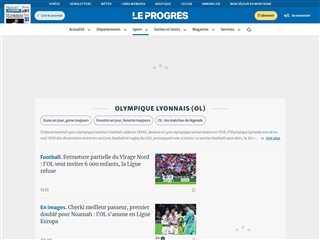 Le Progrès : OL