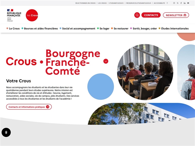 CROUS de Bourgogne Franche Comté