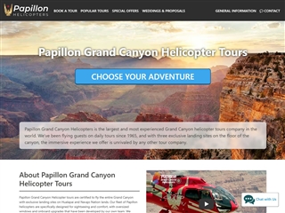 Grand Canyon en hélicoptère