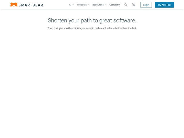 SmartBear : Test automation