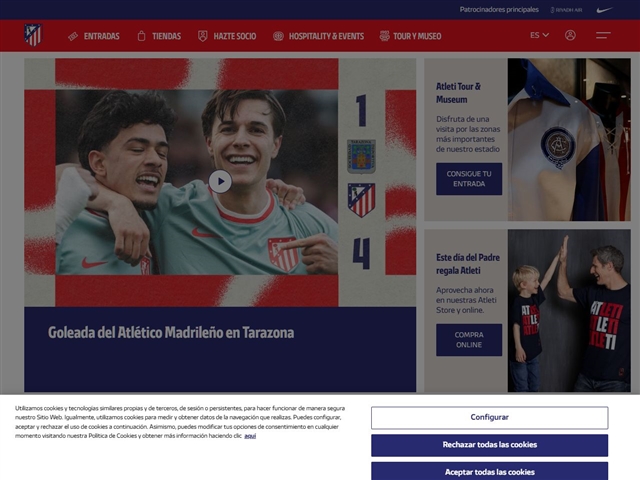 Madrid : Atlético de Madrid