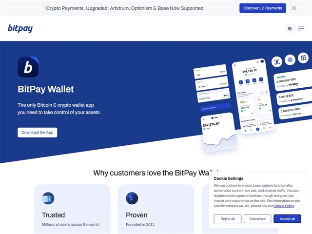 Bitpay : Wallet