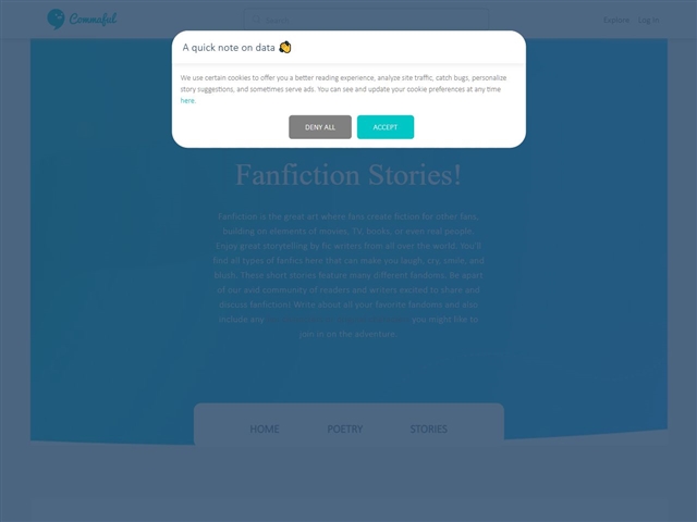 Commaful : Fanfictions
