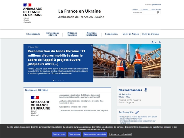Ukraine - Ambassade de France en Ukraine