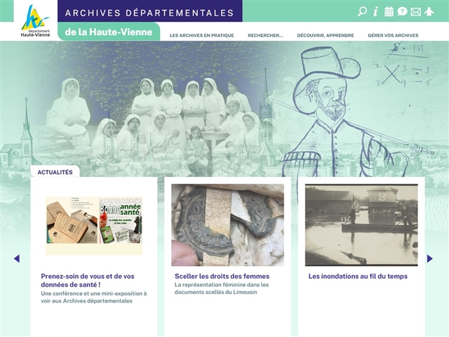 Haute-Vienne (87) - Archives départementales