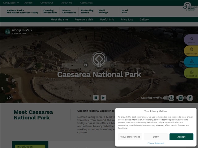 Parc National de Césarée 