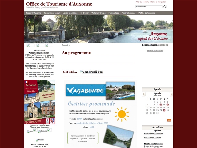 Auxonne (21130) - office de tourisme