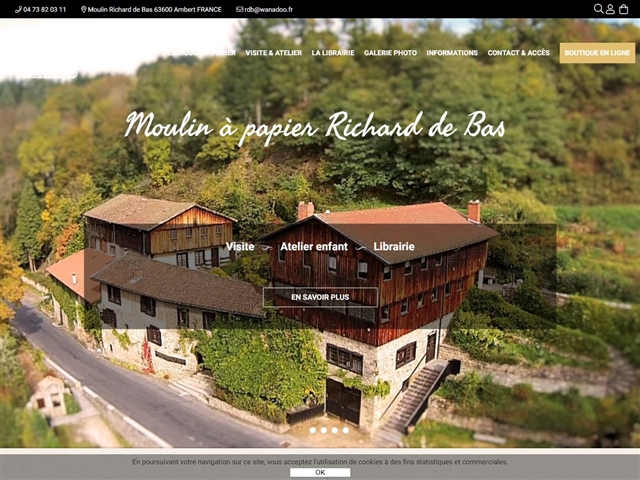 Musée historique du Papier - Moulin Richard de Bas