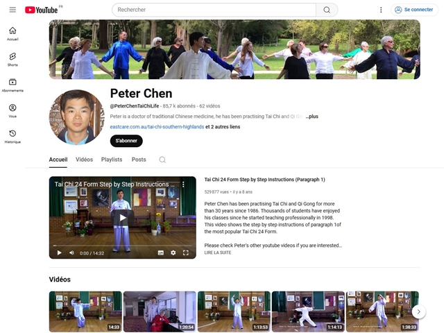 Peter Chen Tai-Chi Life