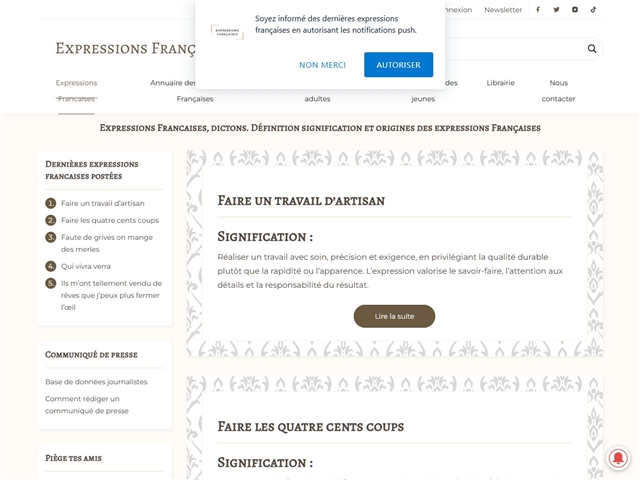 Expressions-Françaises.fr