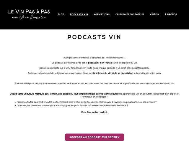  Le Vin Pas à Pas