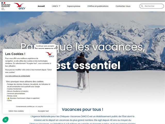 Agence Nationale pour les Chèques-Vacances (ANCV)