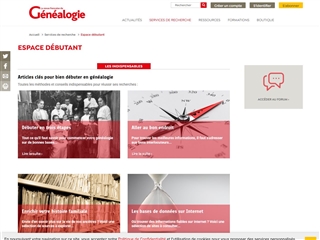 La Revue française de Généalogie : Débuter
