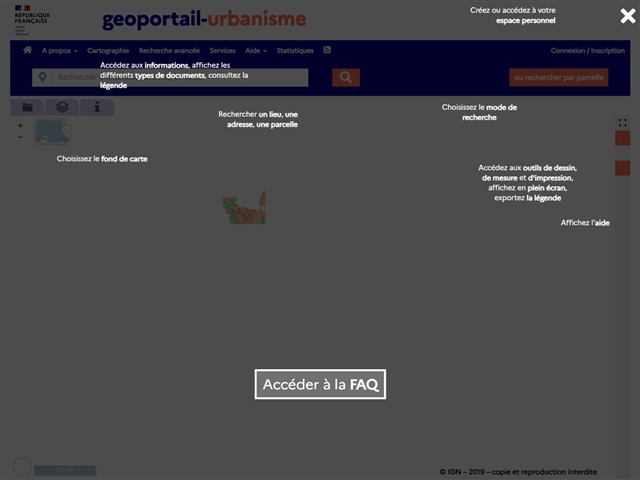 Géoportail de l'urbanisme